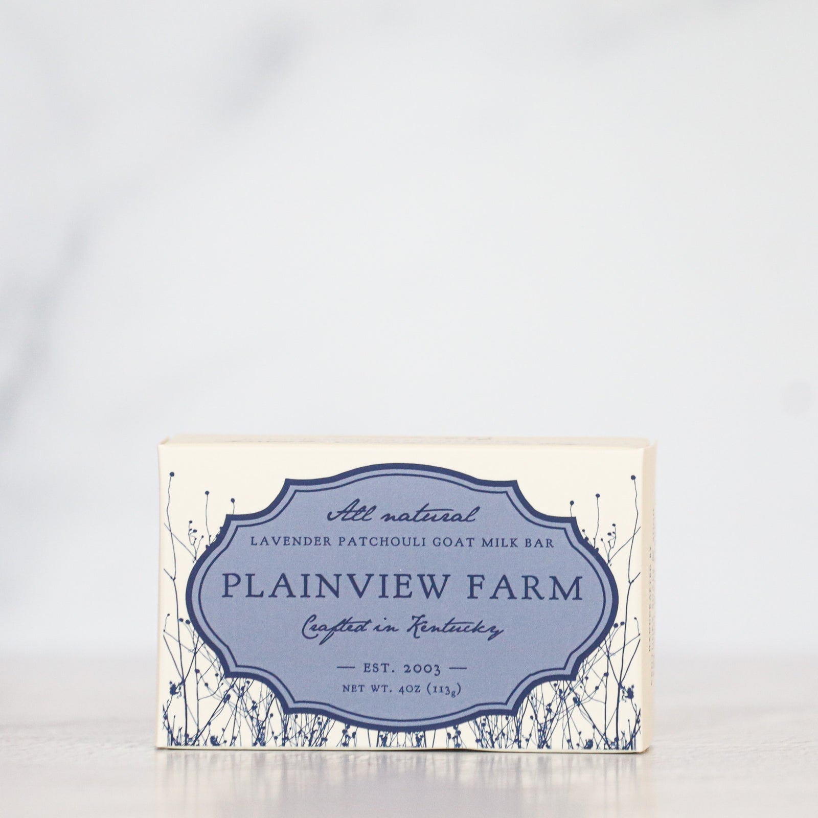 Plainview Farm Lavender Patchouli Original Goat Milk Bar Soap