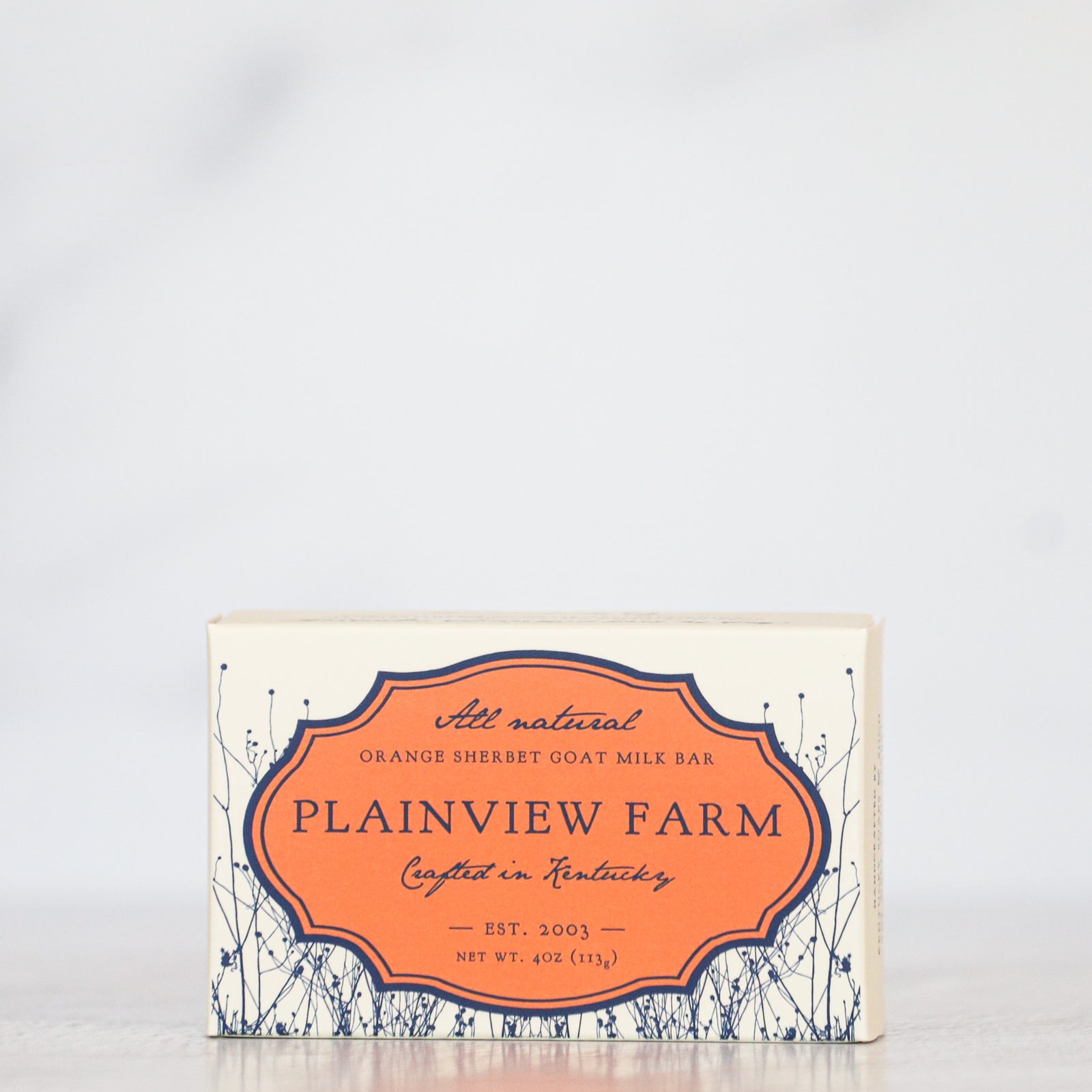 Plainview Farm Orange Sherbet Signature Bar Soap
