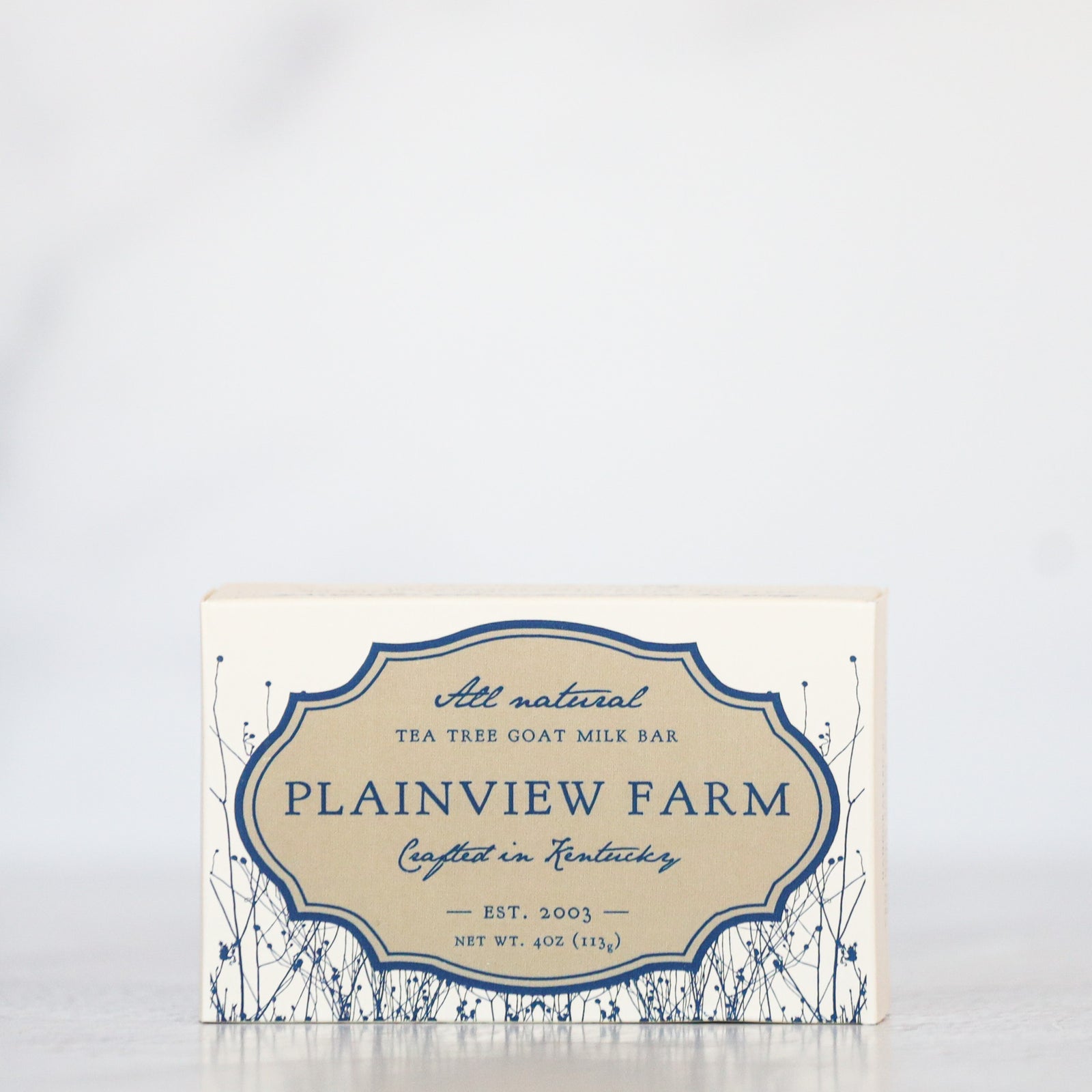 Plainview Farm Tea Tree Original Goat Milk Bar Soap