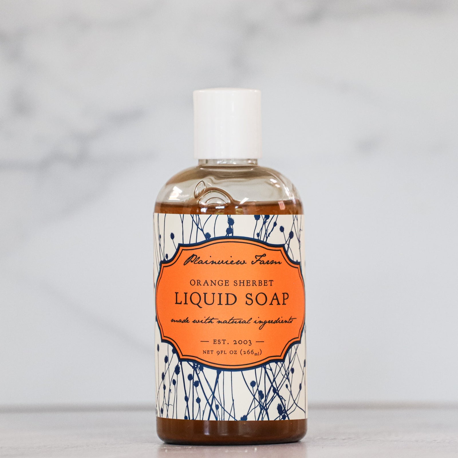 Plainview Farm Orange Sherbet Liquid Soap