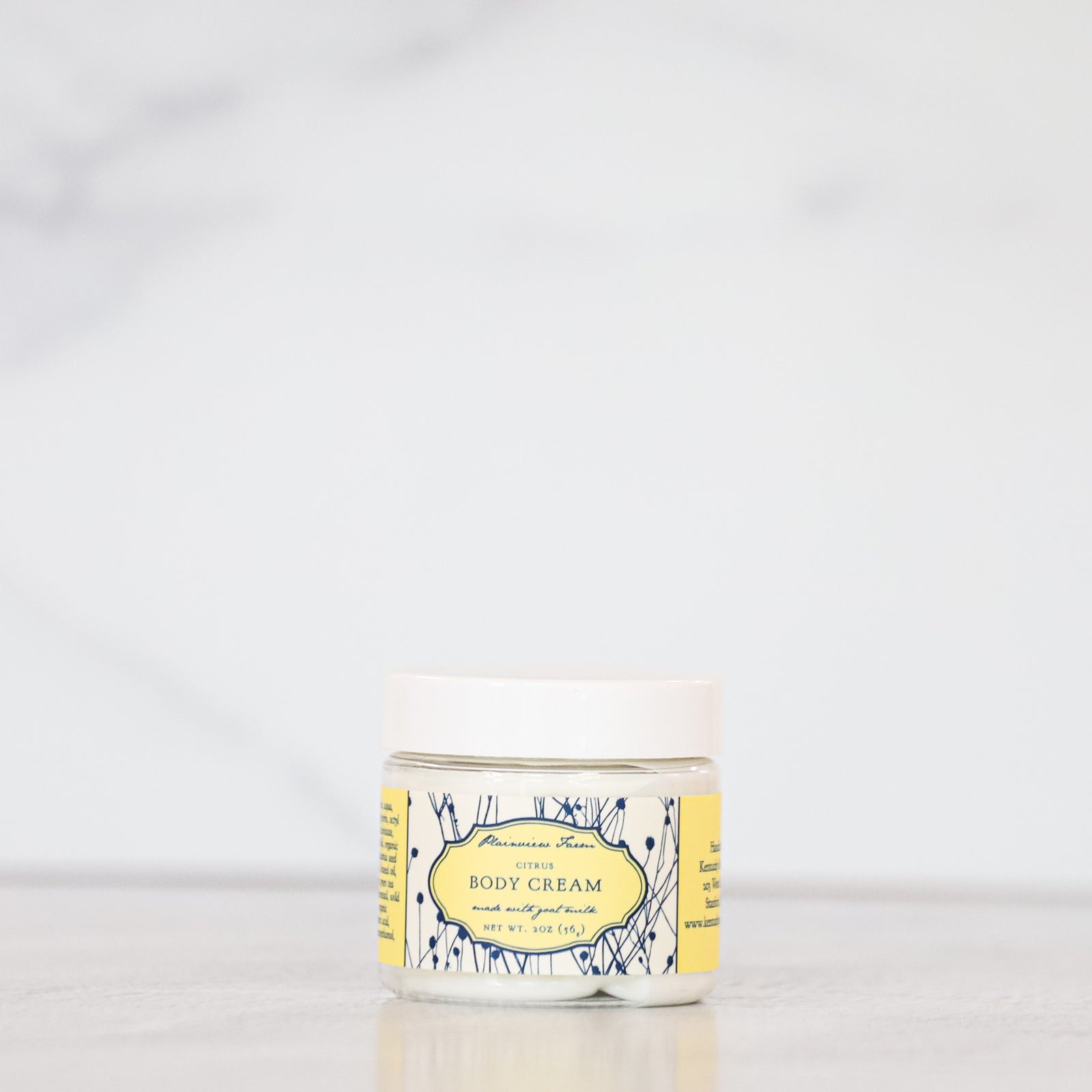Plainview Farm Citrus All Natural Body Cream - Kentucky Soaps & Such