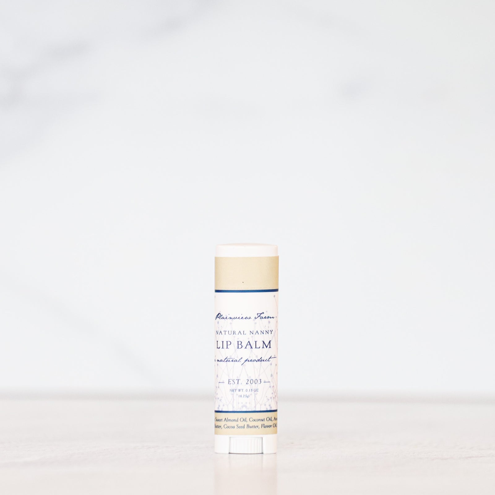 Plainview Farm Natural Nanny Lip Balm