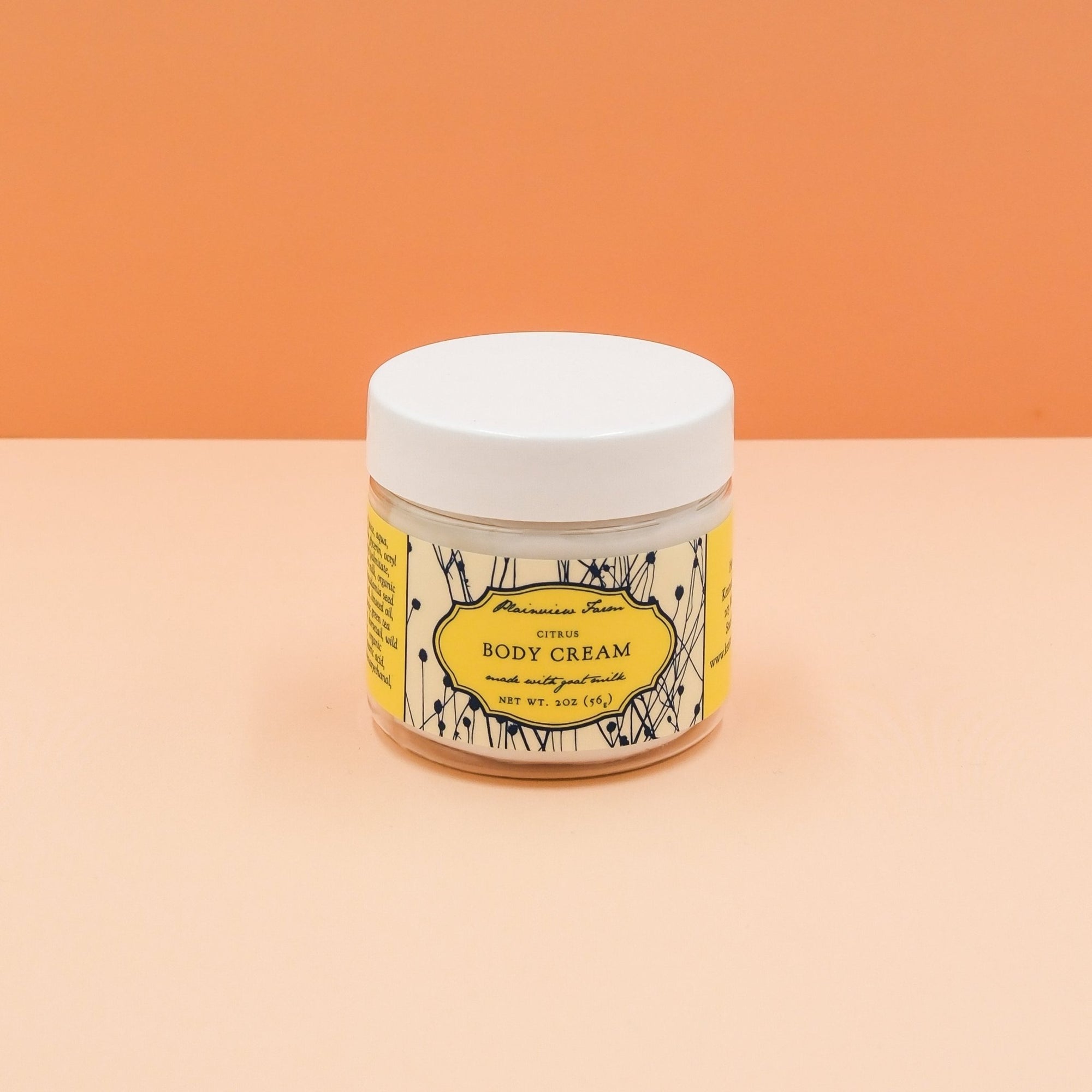 Plainview Farm All Natural Body Cream - Travel Size - Kentucky Soaps & Such