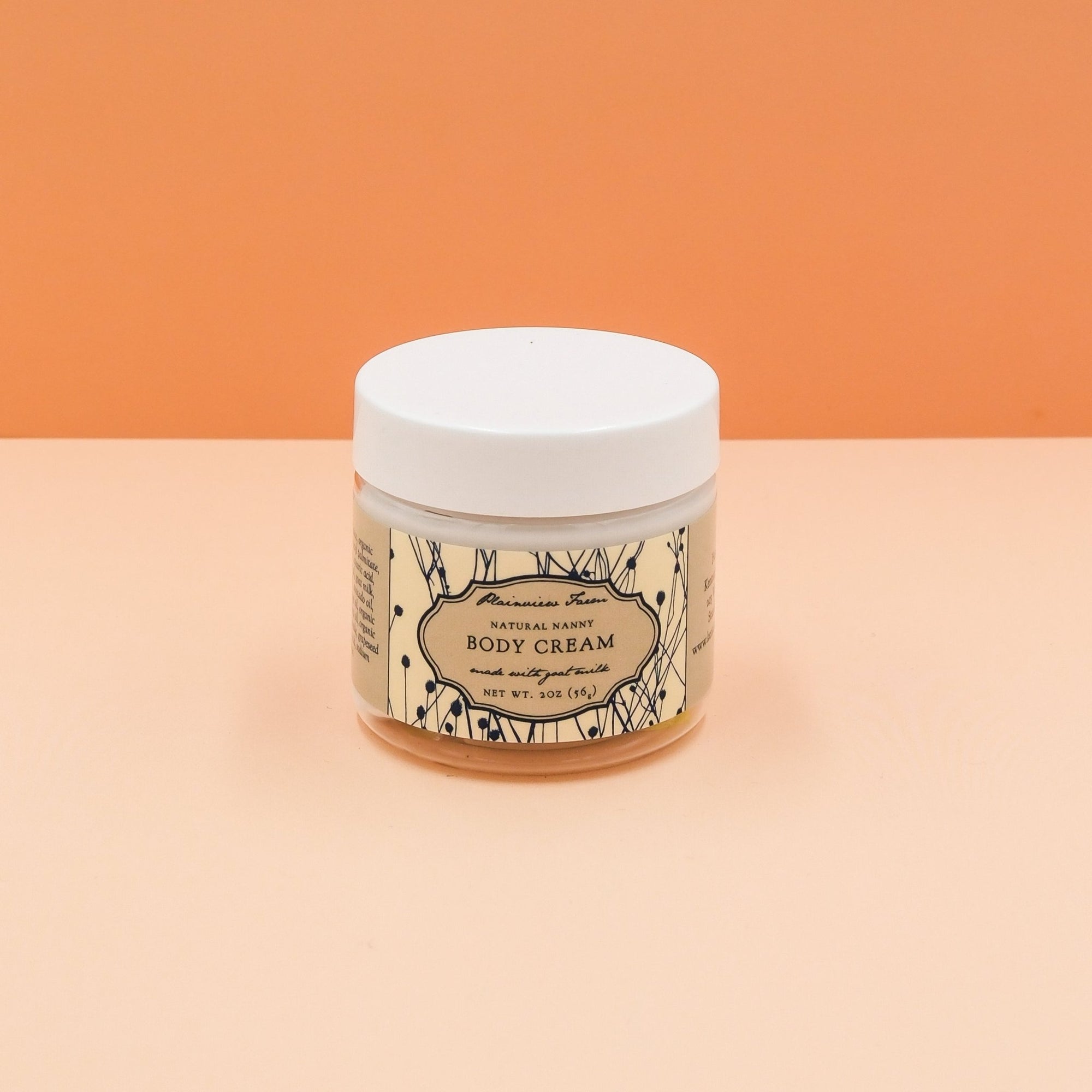 Plainview Farm All Natural Body Cream - Travel Size - Kentucky Soaps & Such