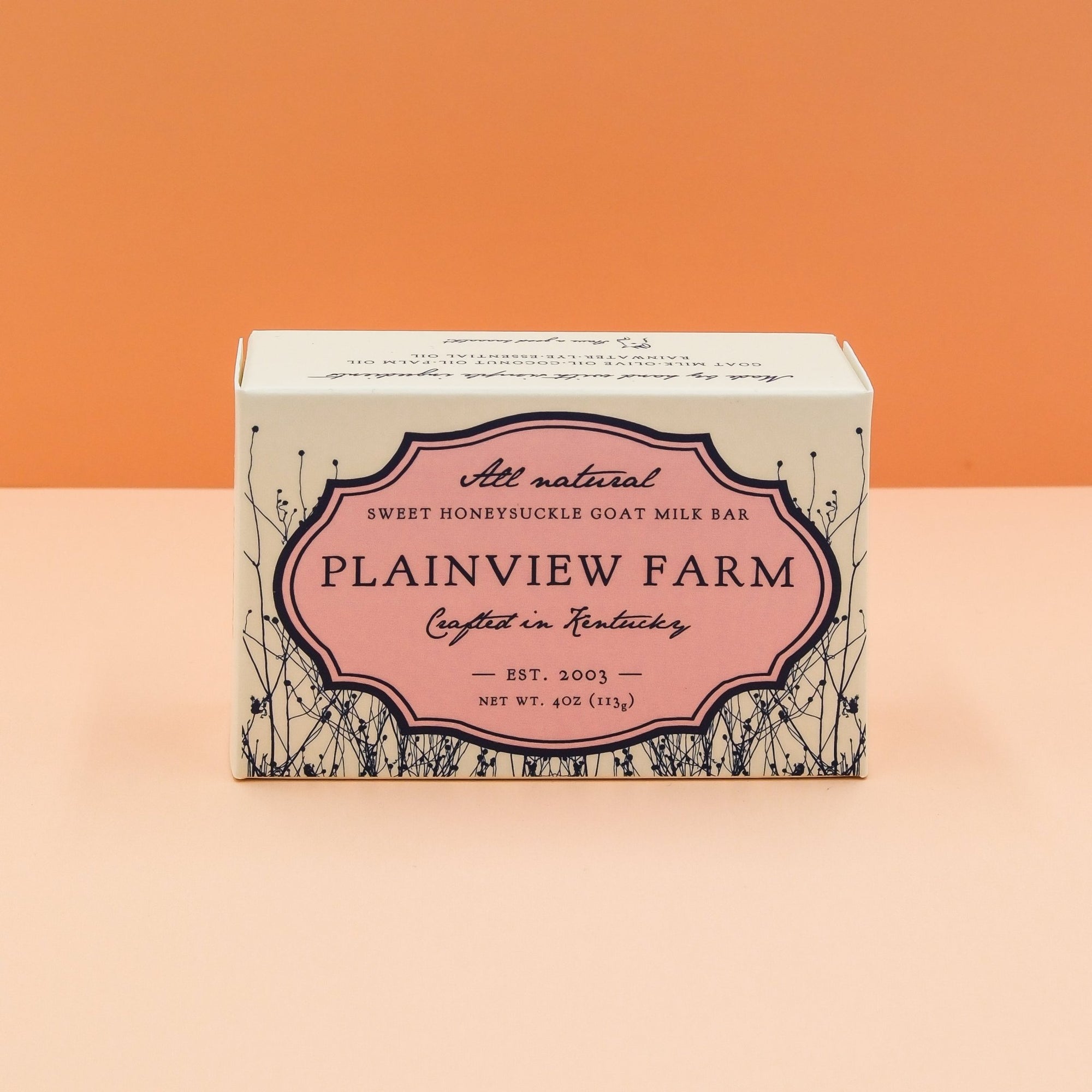 Plainview Farm Goat Milk Luxury Bar Soap - Kentucky Soaps & Such