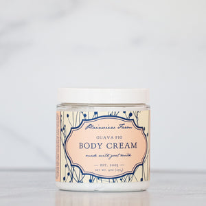 Plainview Farm Guava Fig All Natural Body Cream - Kentucky Soaps & Such