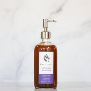 The Stanford Signature Lemongrass & Lavender Liquid Soap - Kentucky Soaps & Such